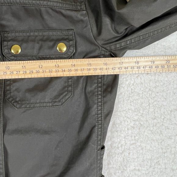 J. Crew Downtown Field Style 19034 Women's Size XXS Green Jacket - Picture 7 of 10